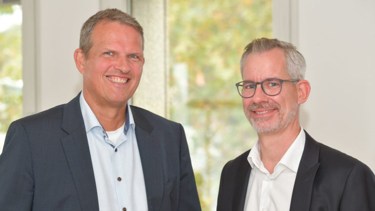 Ingo Lange und Felix Mayer von LANGE BRUNNER Rechtsanwälte Freiburg (Foto: Achim Keller)