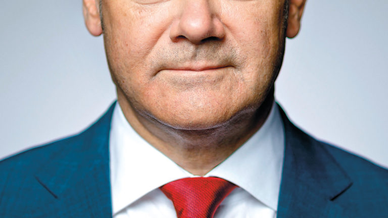 Die sparsame Sprache des Olaf Scholz