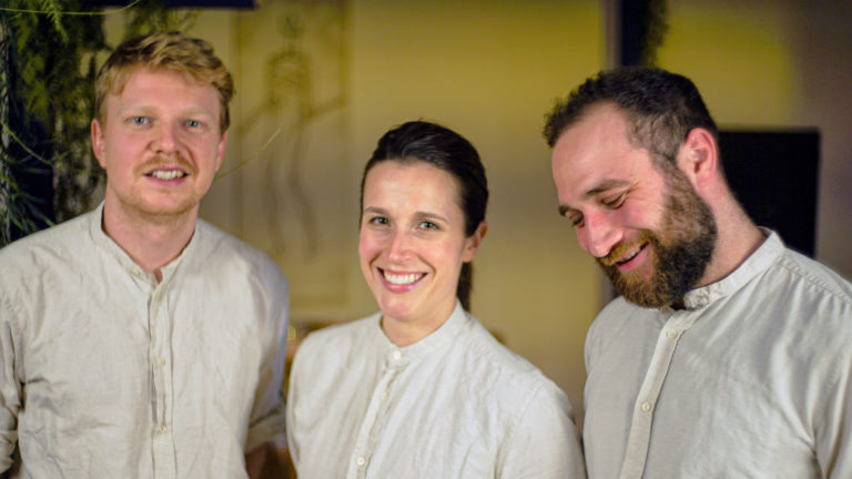 Nicolia Heuer, Sonja Wagner und Yannik Spielmann (v.l. – die Drei von Hawara