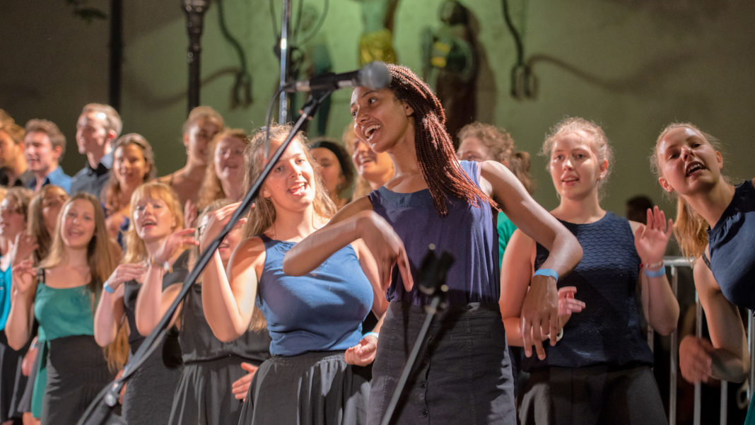 Die pure Freude am Singen kann beim „Chorwärts“-Festival ausgelebt werden. (Foto: Ellen Schmauss)