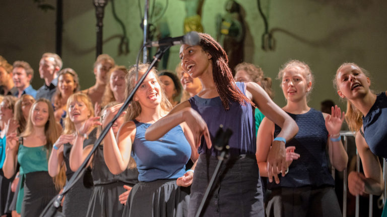 Die pure Freude am Singen kann beim „Chorwärts“-Festival ausgelebt werden. (Foto: Ellen Schmauss)