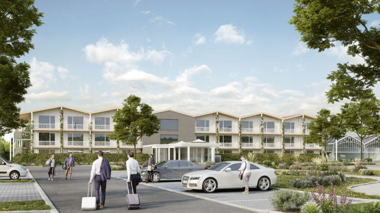 Das geplante Landhotel Bohrerhof (Bild: Bohrerhof)