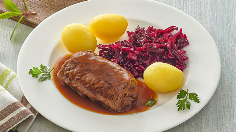 Rinderroulade ist Lieblingsgericht