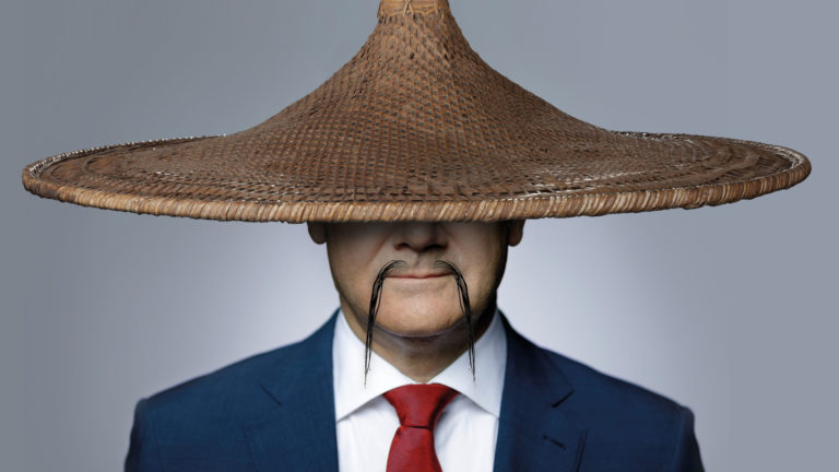 Kann der Kanzler gut chinesisch?