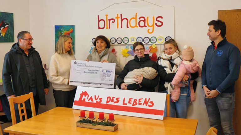 Charity-Aktion und Spende