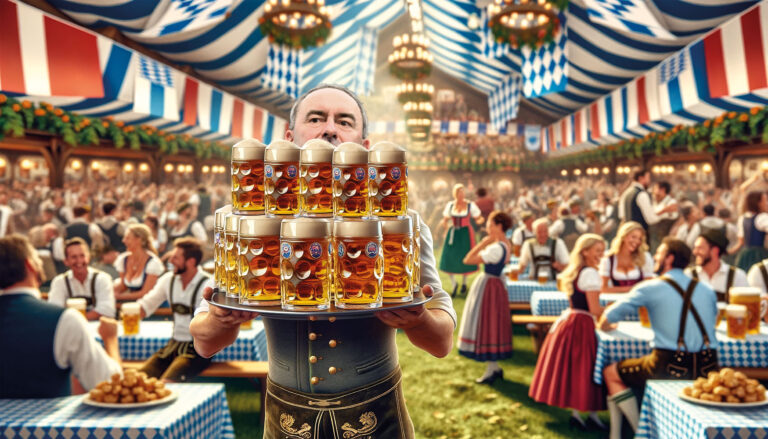 Das Bierzelt in Bayern lassen