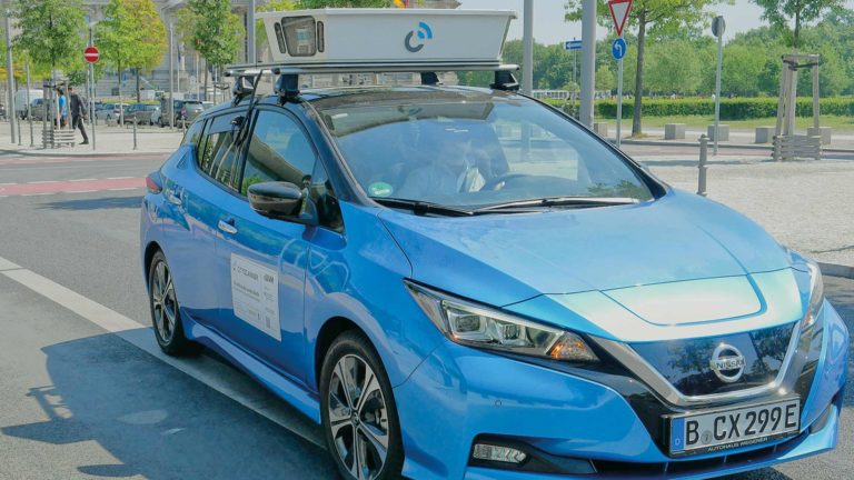 Mit GPS, Laser & Sensor