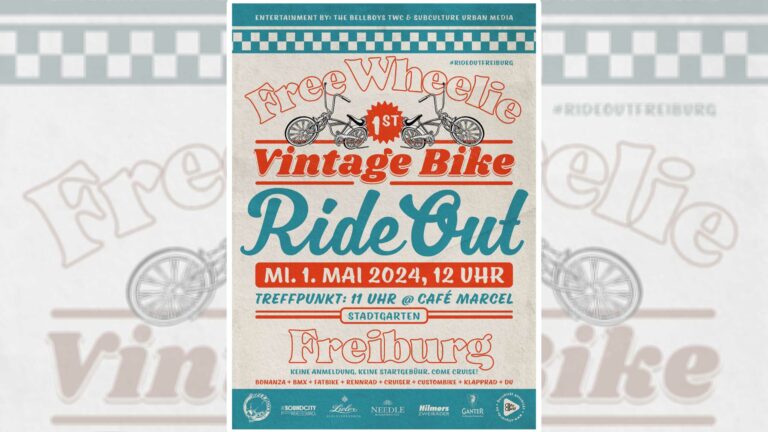 Erster Freiburger Vintage-Bike-Ride-Out