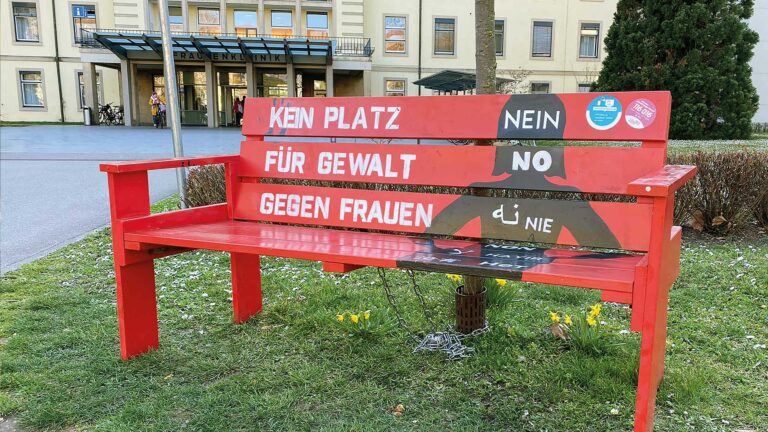 Kein Platz für Gewalt gegen Frauen