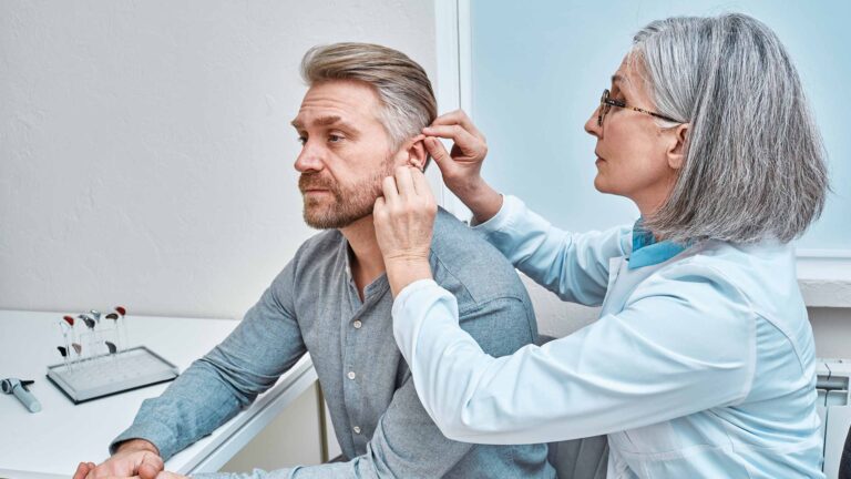 Wenn das Hören langsam nachlässt