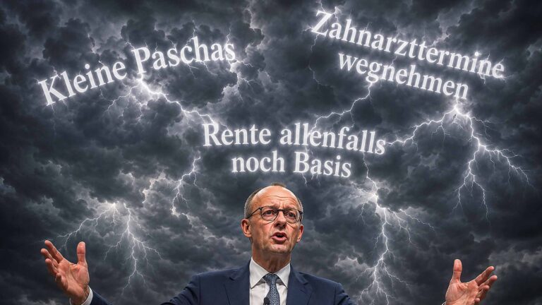 Wenn seine Worte eher Fluch als Segen für ihn sind